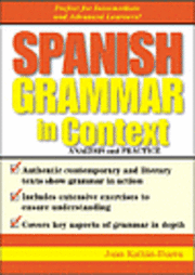 bokomslag Spanish Grammar in Context