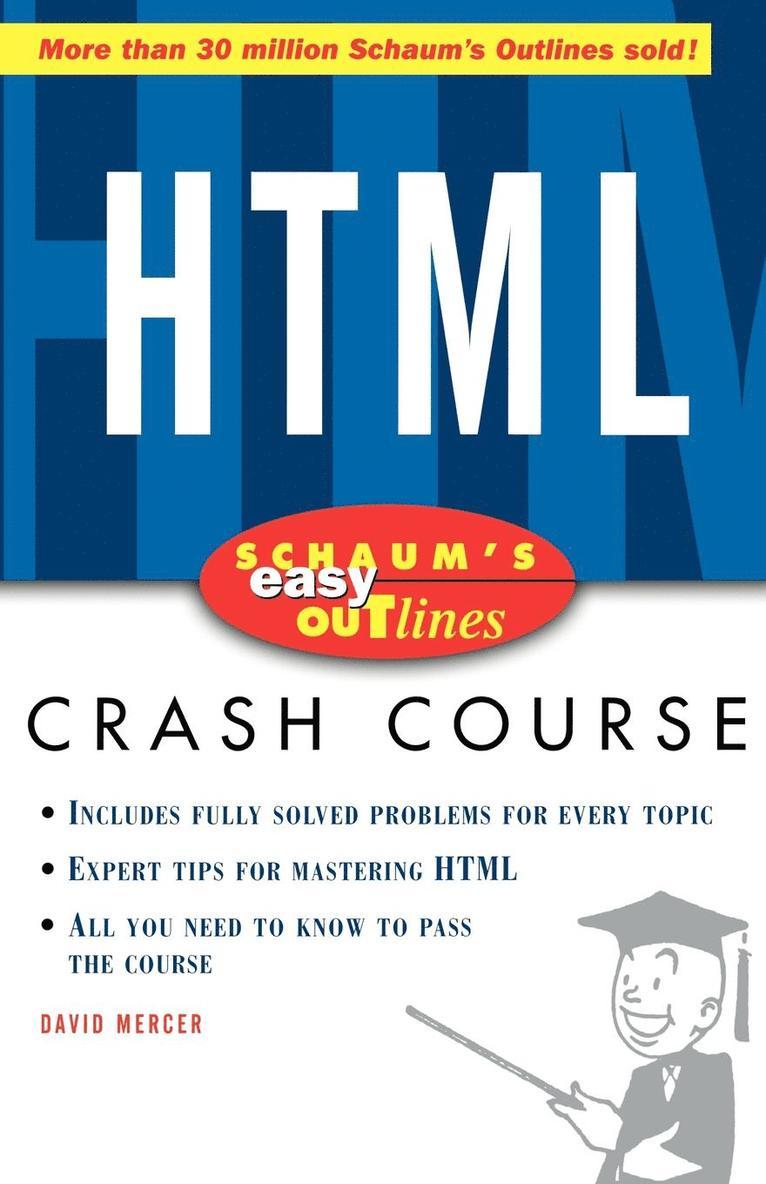 Schaum's Easy Outline of HTML 1