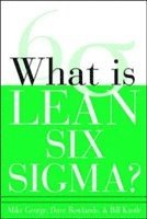 bokomslag What is Lean Six Sigma