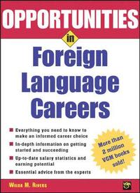 bokomslag Opportunities in Foreign Language Careers