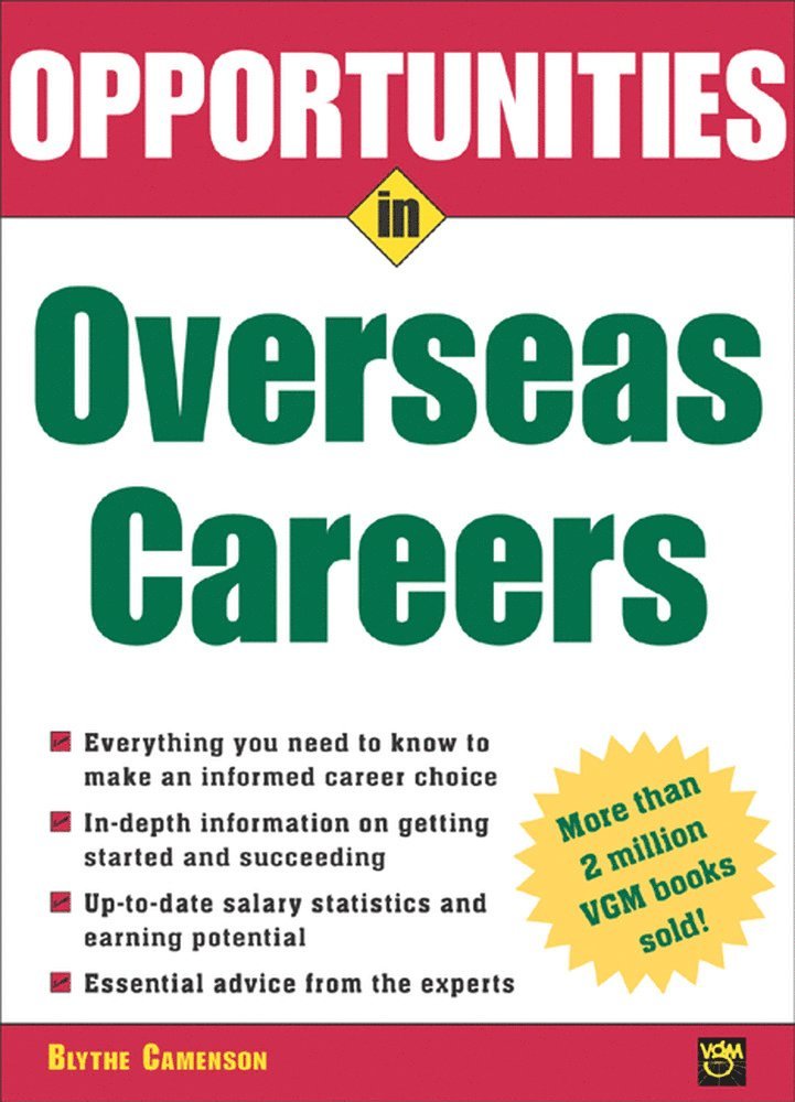 Blythe Camenson - Opportunities in Overseas Careers, Häftad