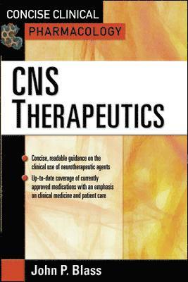 bokomslag Concise Clinicial Pharmacology: CNS Therapeutics