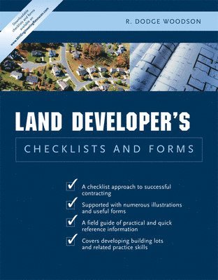 Residential Land Developers Checklists and Forms 1