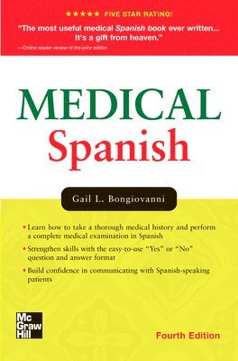 bokomslag Medical Spanish, Fourth Edition