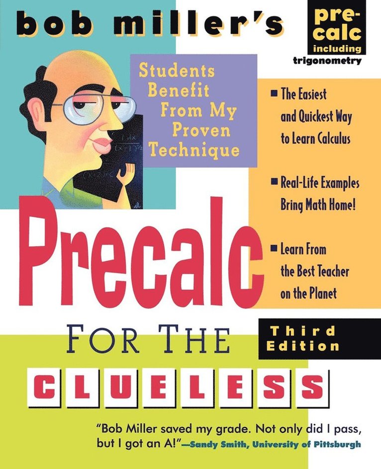 Bob Miller - Bob Miller's Calc for the Clueless: Precalc, Häftad