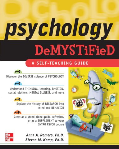 Anna Romero, Steven Kemp - Psychology Demystified, Häftad