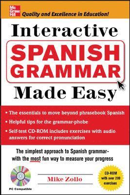 bokomslag Interactive Spanish Grammar Made Easy (Book +1CD-ROM)