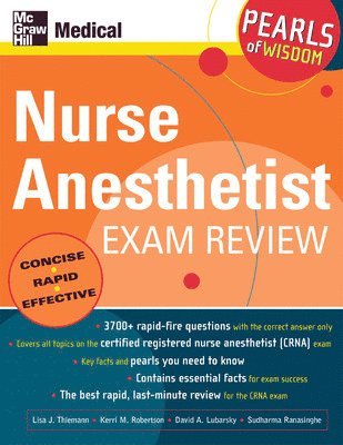 Nurse Anesthetist Exam Review: Pearls of Wisdom 1