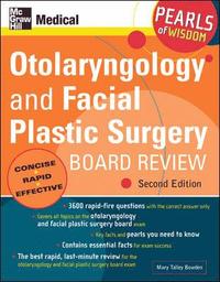 bokomslag Otolaryngology and Facial Plastic Surgery Board Review
