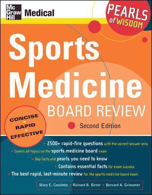 Mary Cataletto, Richard Birrer - Sports Medicine Board Review, Häftad