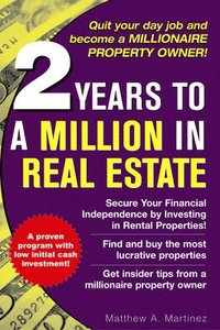 bokomslag 2 Years to a Million in Real Estate
