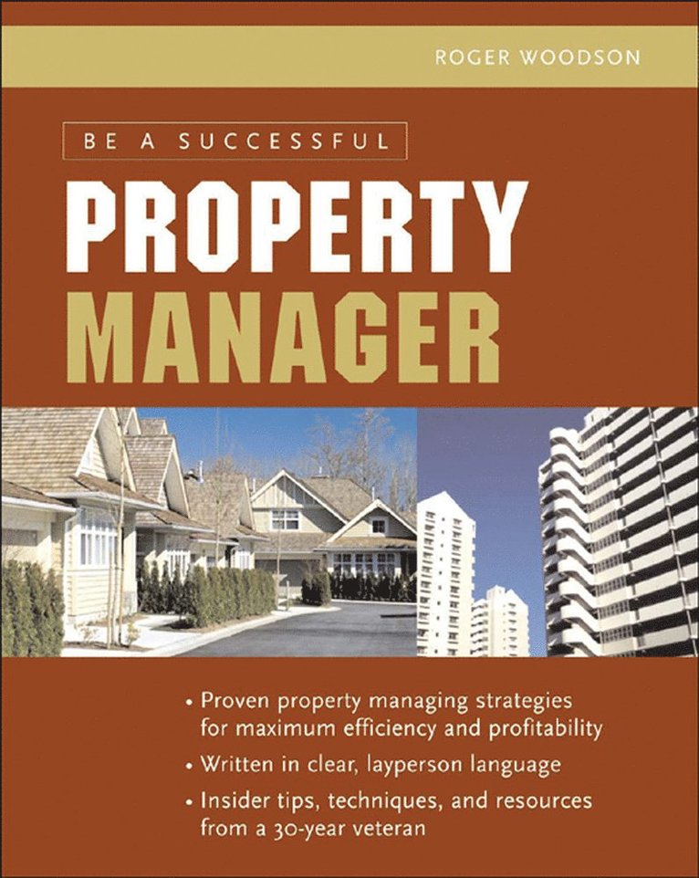 Roger Woodson - Be A Successful Property Manager, Häftad