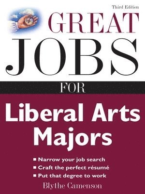 bokomslag Great Jobs for Liberal Arts Majors