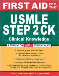 bokomslag First Aid for the USMLE Step 2 CK