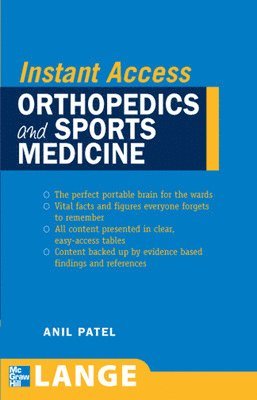 LANGE Instant Access Orthopedics and Sports Medicine 1