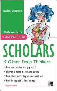 bokomslag Careers for Scholars & Other Deep Thinkers