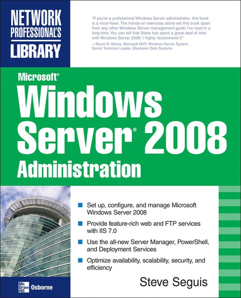 Microsoft Windows Server 2008 Administration