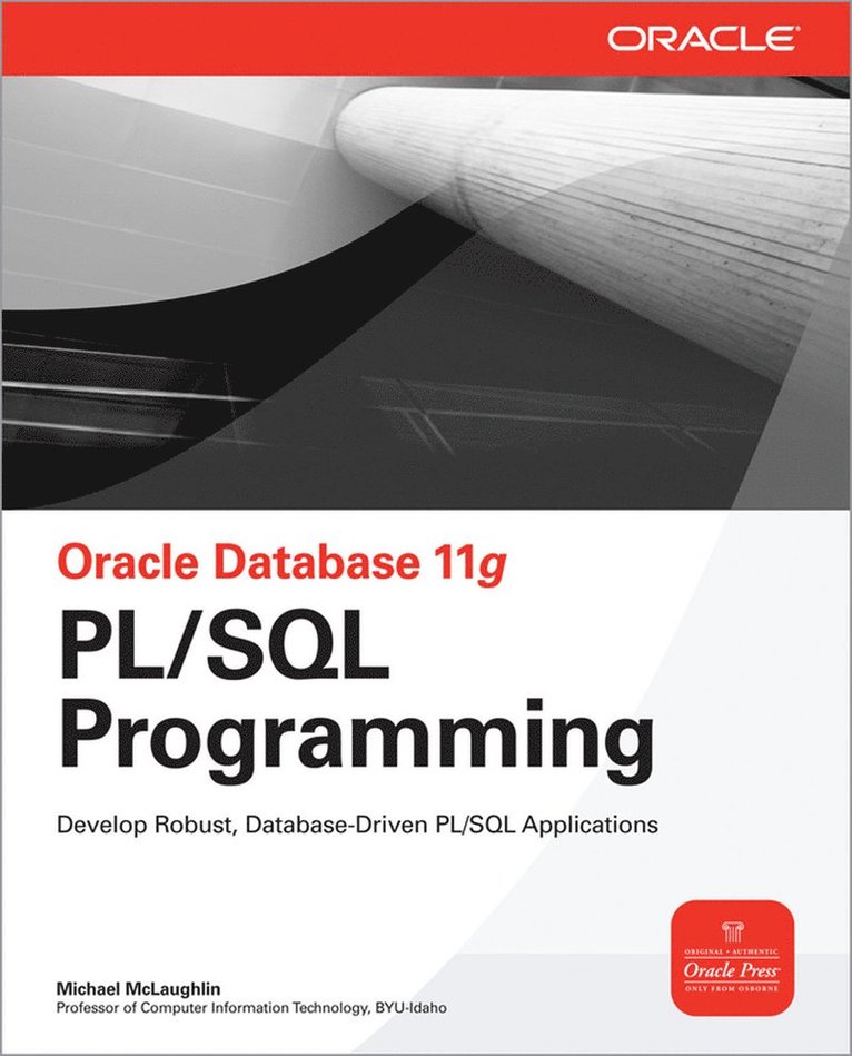 Michael McLaughlin, Michael Mclaughlin - Oracle Database 11g PL/SQL Programming, Häftad