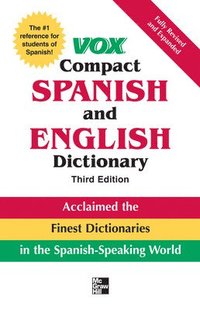 bokomslag Vox Compact Spanish & English Dictionary, 3E (HC)