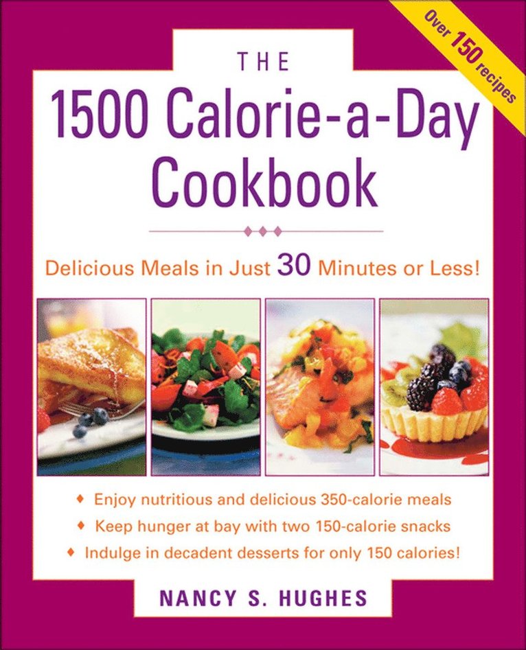 Nancy Hughes, Nancy S. Hughes, Nancy S Hughes - 1500-Calorie-a-Day Cookbook, Häftad