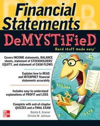 bokomslag Financial Statements Demystified: A Self-Teaching Guide