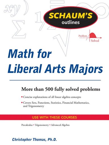 bokomslag Schaum's Outline of Mathematics for Liberal Arts Majors