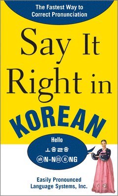 Say It Right in Korean 1