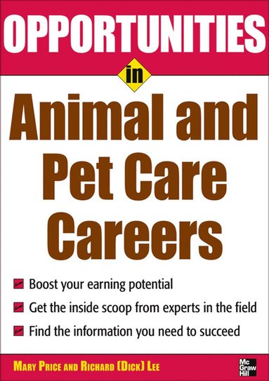 bokomslag Opportunities in Animal and Pet Careers