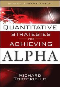 bokomslag Quantitative Strategies for Achieving Alpha
