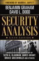 bokomslag Security Analysis: Sixth Edition, Foreword by Warren Buffett