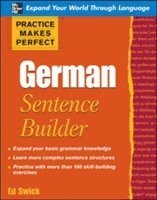 bokomslag Practice Makes Perfect German Sentence Builder