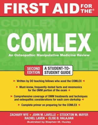 bokomslag First Aid for the COMLEX, Second Edition