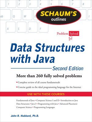 bokomslag Schaum's Outline of Data Structures with Java, 2ed