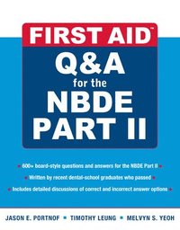 bokomslag First Aid Q&A for the NBDE Part II