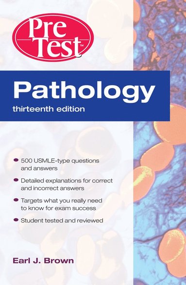 bokomslag Pathology: PreTest Self-Assessment and Review, Thirteenth Edition