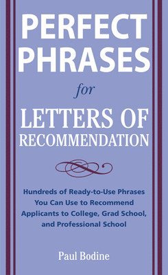 Perfect Phrases for Letters of Recommendation 1