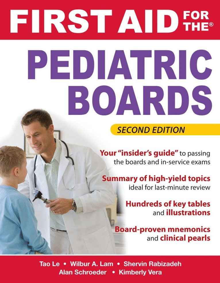 First Aid for the Pediatric Boards, Second Edition
