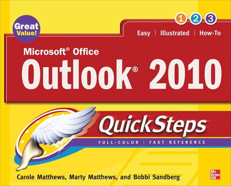 Carole Matthews, Marty Matthews, Bobbi Sandberg - Microsoft Office Outlook 2010 QuickSteps, Häftad