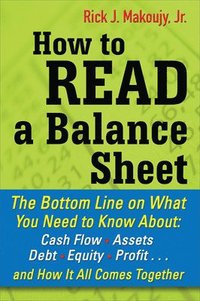 bokomslag How to Read a Balance Sheet: The Bottom Line on What You Need to Know about Cash Flow, Assets, Debt, Equity, Profit...and How It all Comes Together
