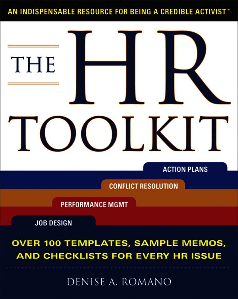 HR Toolkit: An Indispensable Resource for Being a Credible Activist