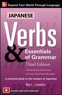 bokomslag Japanese Verbs & Essentials of Grammar, Third Edition