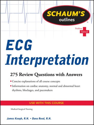 bokomslag Schaum's Outline of ECG Interpretation