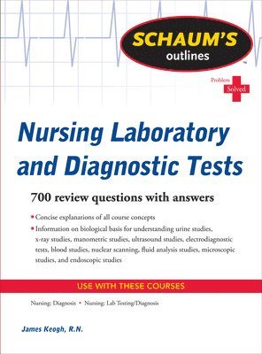 bokomslag Schaum's Outline of Nursing Laboratory and Diagnostic Tests