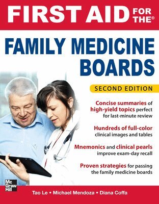 Tao Le, Michael Mendoza, Diana Coffa - First Aid for the Family Medicine Boards, Second Edition, Häftad