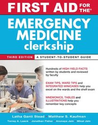 bokomslag First Aid for the Emergency Medicine Clerkship, Third Edition