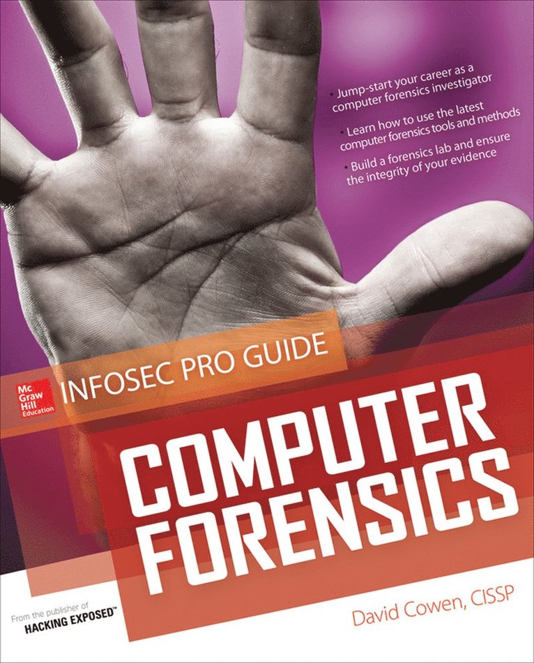 David Cowen - Computer Forensics InfoSec Pro Guide, Häftad