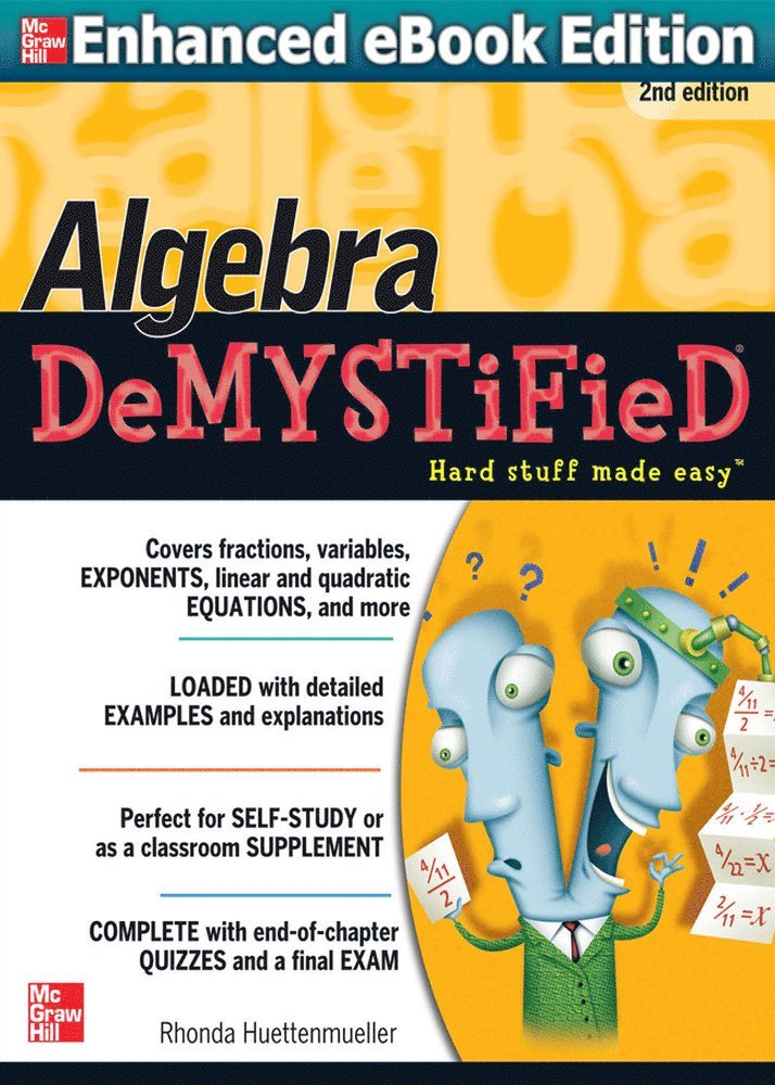 Algebra DeMYSTiFieD, Second Edition 1