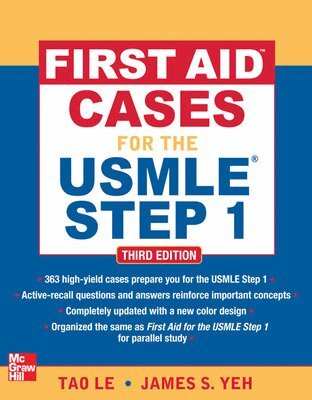 Tao Le - First Aid Cases for the USMLE Step 1, Third Edition, Häftad