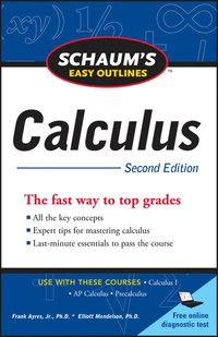 bokomslag Schaum's Easy Outline of Calculus, Second Edition