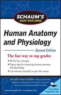bokomslag Schaum's Easy Outline of Human Anatomy and Physiology, Second Edition